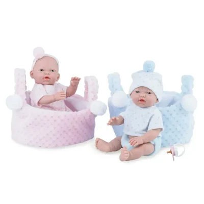 Marina & Pau Punčka v košarici Candy, Blue4