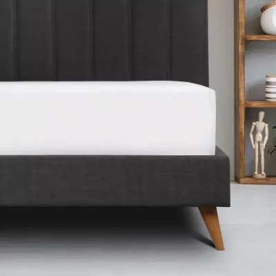 Vitapur bombažna napenjalna rjuha Svilanit Lyon - bela